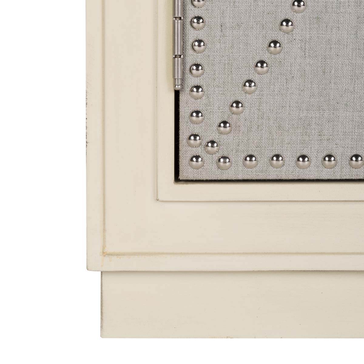 Safavieh Erin 2 Door Chest , CHS6408 - Antique Beige/Light Grey Linen