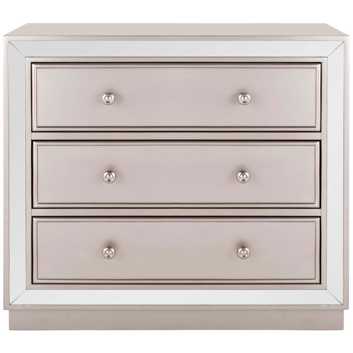 Safavieh Basie 3 Drawer Chest , CHS6414 - Champagne