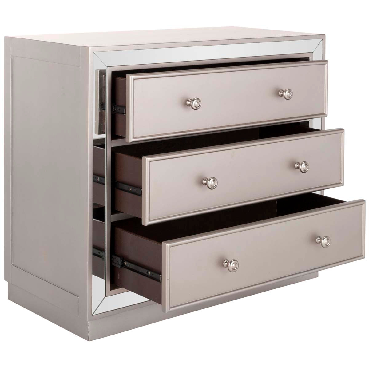 Safavieh Basie 3 Drawer Chest , CHS6414 - Champagne