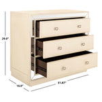 Safavieh Basie 3 Drawer Chest , CHS6414 - Antique Beige