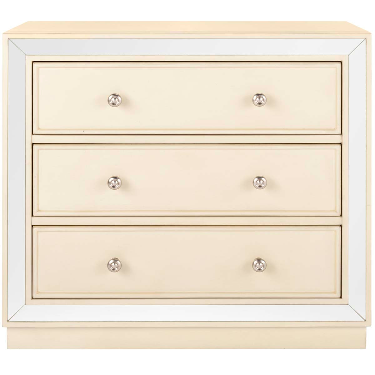 Safavieh Basie 3 Drawer Chest , CHS6414 - Antique Beige
