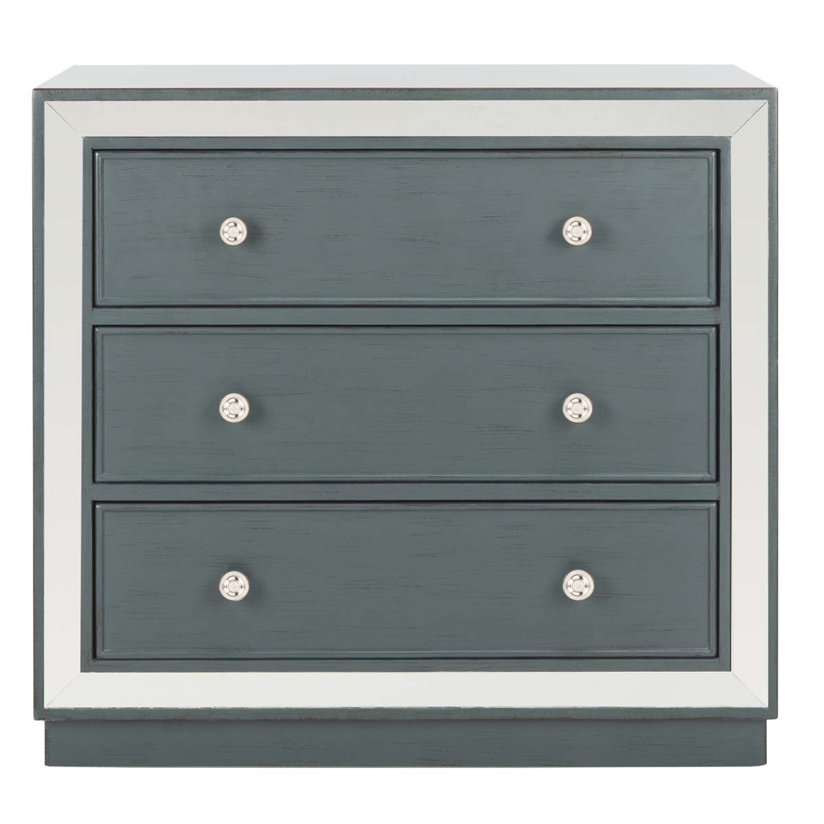 Safavieh Basie 3 Drawer Chest , CHS6414 - Steel Teal