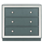 Safavieh Basie 3 Drawer Chest , CHS6414 - Steel Teal