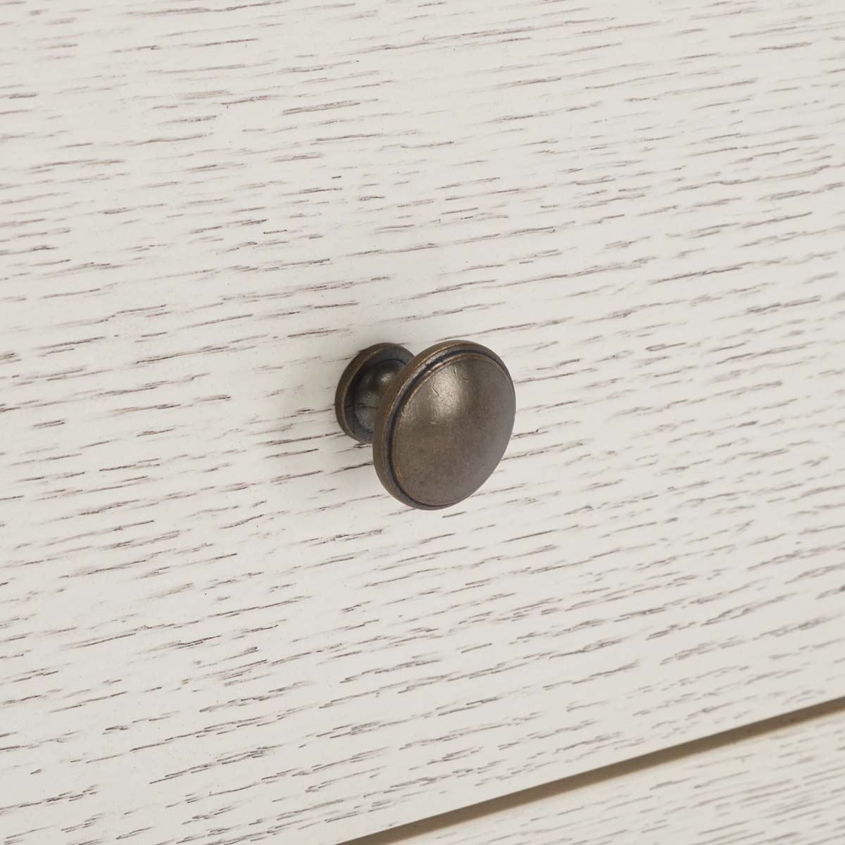 White Washed/Antique Gold Drawer Knobs - White Washed/Antique Gold Drawer Knobs