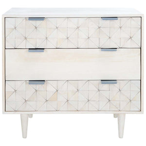 Safavieh Zinnia 3 Drawer Chest  , CHS9000