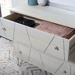 Safavieh Marigold 3 Drawer Chest , CHS9001 - White Washed / Silver