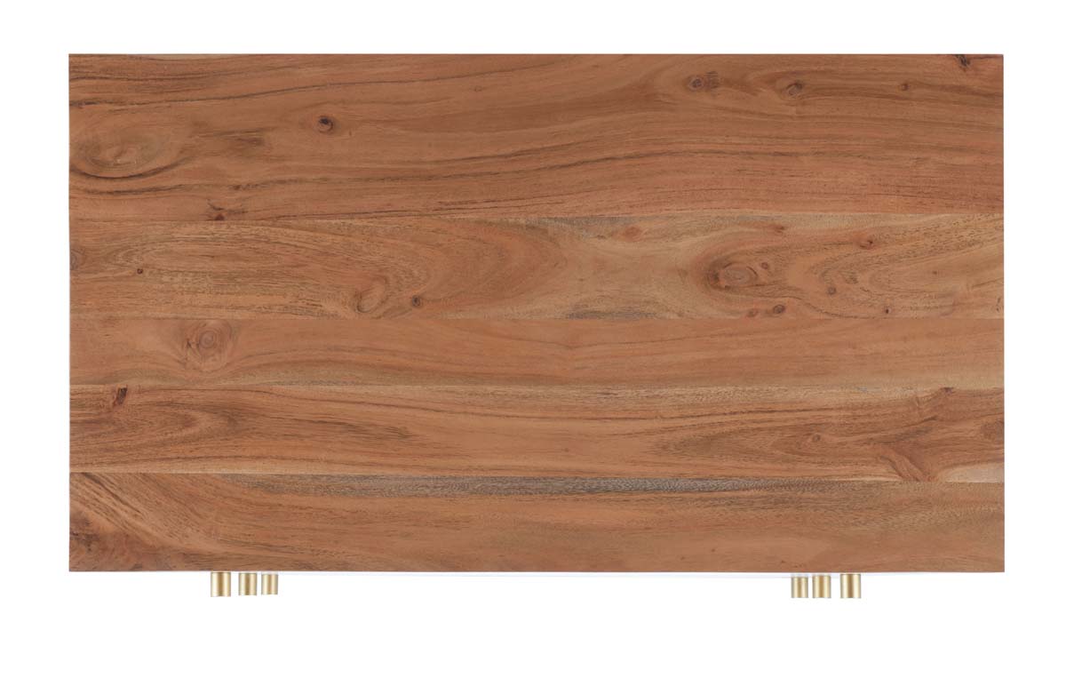 Safavieh Dowling 3 Drawer Chest , CHS9002 - Brown/Black Legs