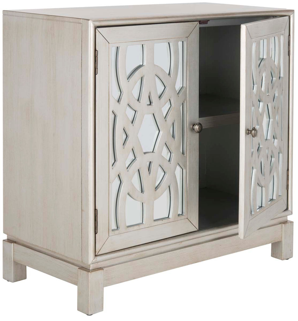 Safavieh Ashlynn 2 Door Chest , CHS9200 - Silver