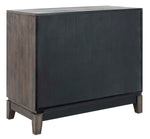 Safavieh Shannon 2 Door Chest , CHS9203 - Grey Wash Walnut/Mirror