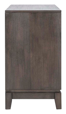 Safavieh Shannon 2 Door Chest , CHS9203 - Grey Wash Walnut/Mirror