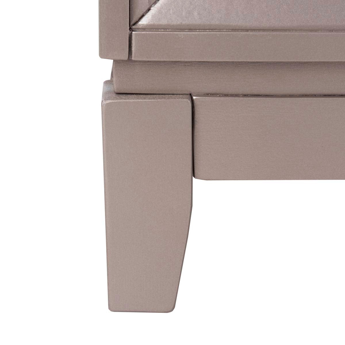 Safavieh Shannon 2 Door Chest , CHS9203 - Champagne/Mirror