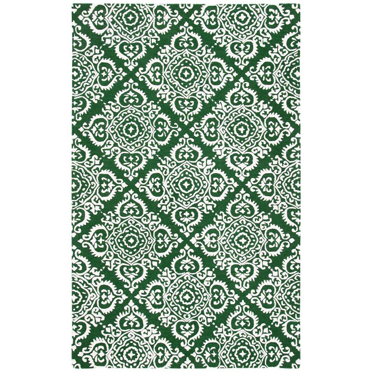 Safavieh Chatham 712 Rug, CHT712 - Green / Ivory