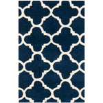 Safavieh Chatham 717 Rug, CHT717 - Dark Blue / Ivory