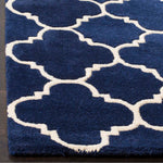 Safavieh Chatham 717 Rug, CHT717 - Dark Blue / Ivory