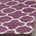 Safavieh Chatham 717 Rug, CHT717 - Purple / Ivory