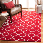 Safavieh Chatham 717 Rug, CHT717 - Red / Ivory