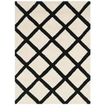 Safavieh Chatham 718 Rug, CHT718 - Ivory / Black
