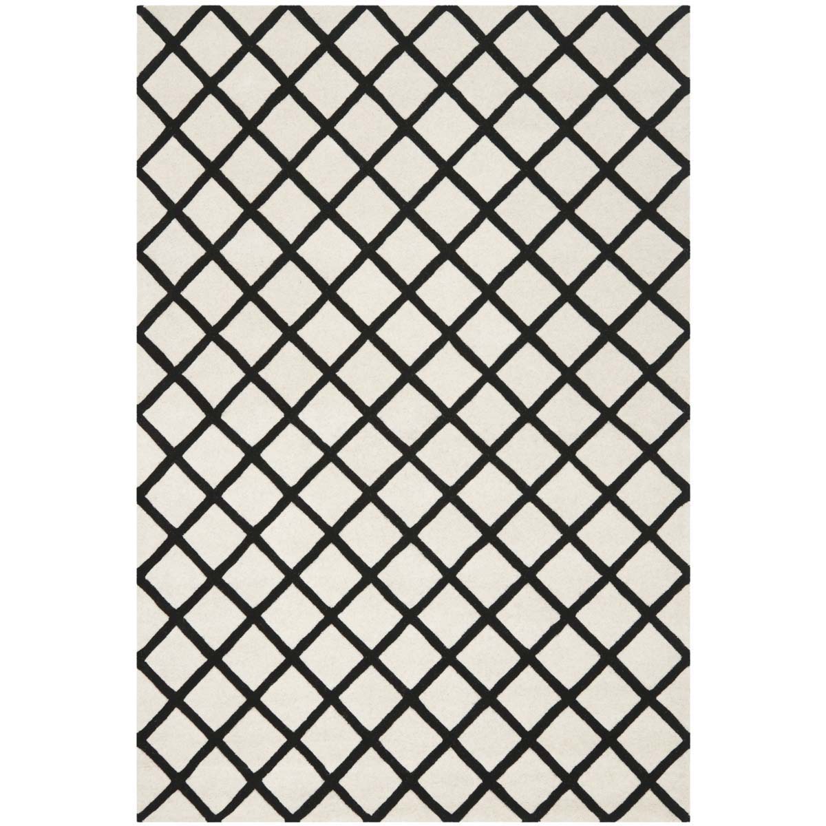 Safavieh Chatham 718 Rug, CHT718 - Ivory / Black