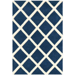 Safavieh Chatham 718 Rug, CHT718 - Dark Blue / Ivory
