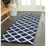Safavieh Chatham 718 Rug, CHT718 - Dark Blue / Ivory