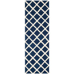 Safavieh Chatham 718 Rug, CHT718 - Dark Blue / Ivory