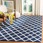 Safavieh Chatham 718 Rug, CHT718 - Dark Blue / Ivory
