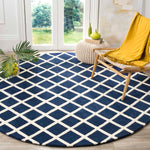 Safavieh Chatham 718 Rug, CHT718 - Dark Blue / Ivory