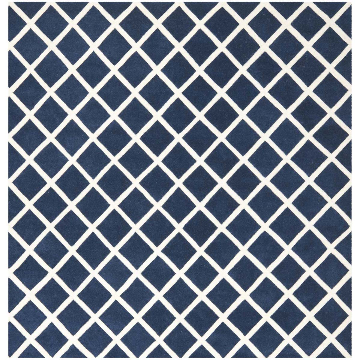 Safavieh Chatham 718 Rug, CHT718 - Dark Blue / Ivory