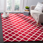Safavieh Chatham 718 Rug, CHT718 - Red / Ivory