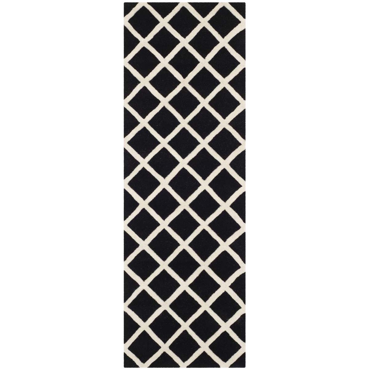 Safavieh Chatham 718 Rug, CHT718 - Black / Ivory