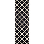 Safavieh Chatham 718 Rug, CHT718 - Black / Ivory