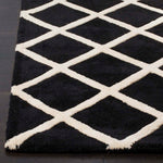 Safavieh Chatham 718 Rug, CHT718 - Black / Ivory