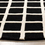 Safavieh Chatham 718 Rug, CHT718 - Black / Ivory