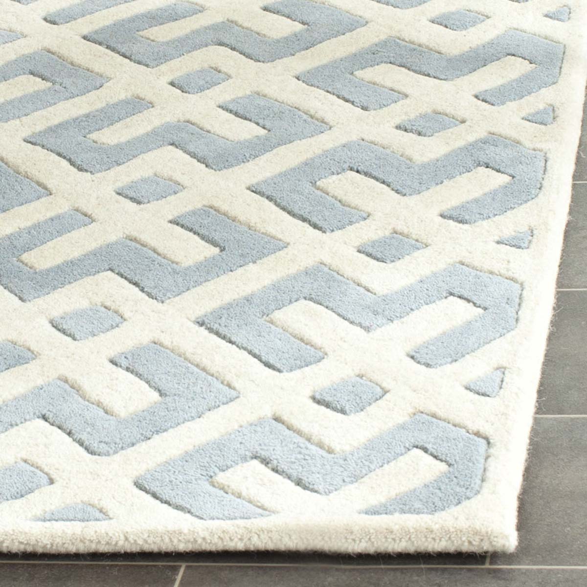 Safavieh Chatham 719 Rug, CHT719 - Blue / Ivory
