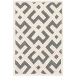 Safavieh Chatham 719 Rug, CHT719 - Dark Grey / Ivory