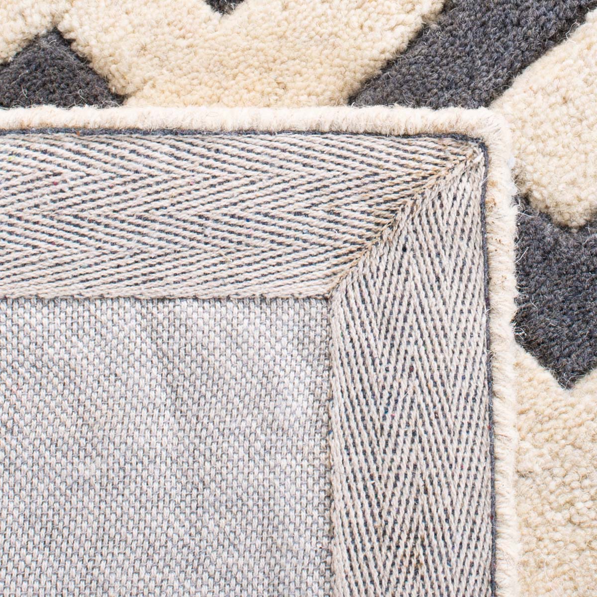 Safavieh Chatham 719 Rug, CHT719 - Dark Grey / Ivory