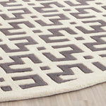 Safavieh Chatham 719 Rug, CHT719 - Dark Grey / Ivory