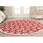 Safavieh Chatham 719 Rug, CHT719 - Red / Ivory