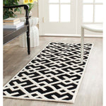 Safavieh Chatham 719 Rug, CHT719 - Black / Ivory