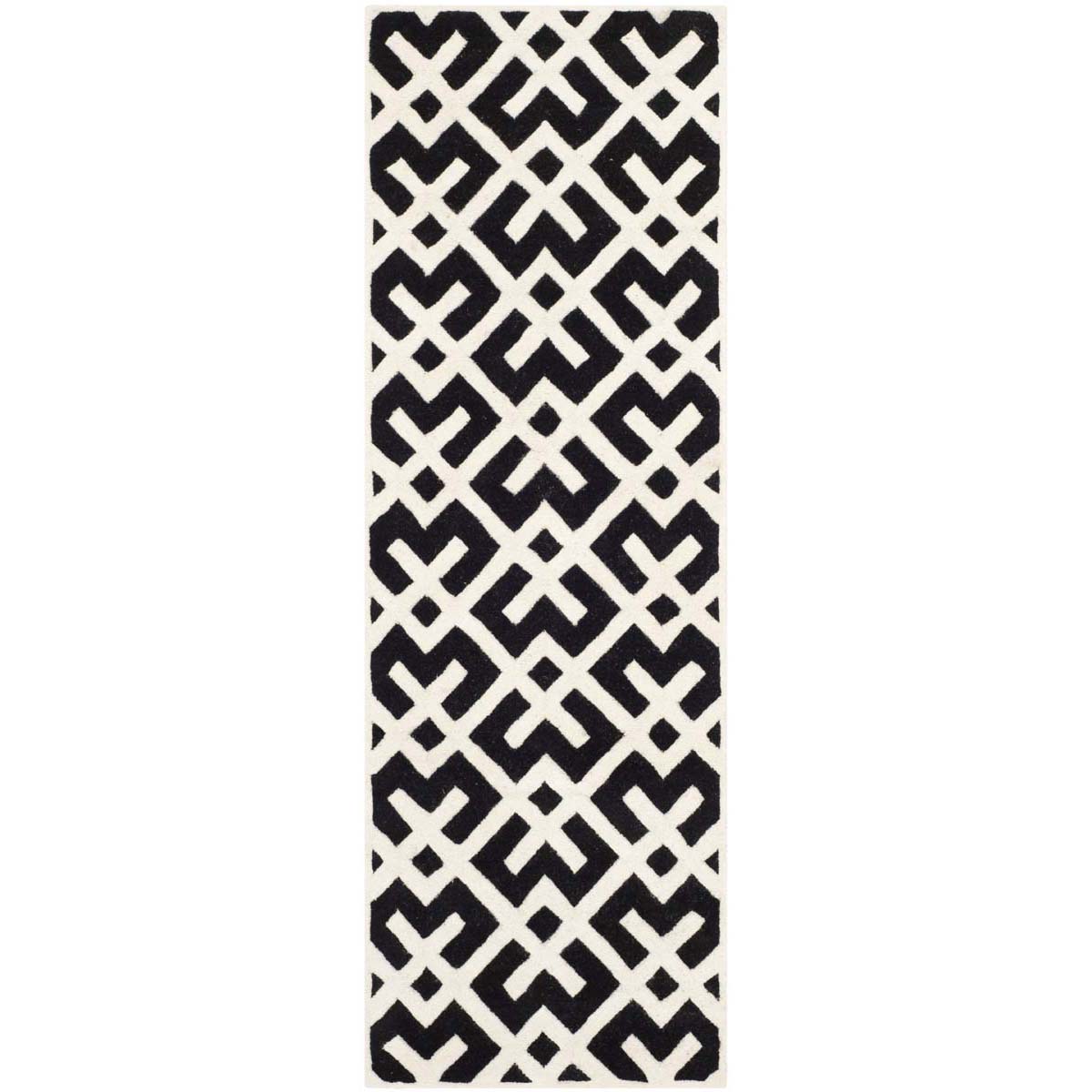 Safavieh Chatham 719 Rug, CHT719 - Black / Ivory