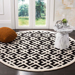 Safavieh Chatham 719 Rug, CHT719 - Black / Ivory