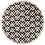 Safavieh Chatham 719 Rug, CHT719 - Black / Ivory