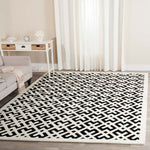 Safavieh Chatham 719 Rug, CHT719 - Black / Ivory