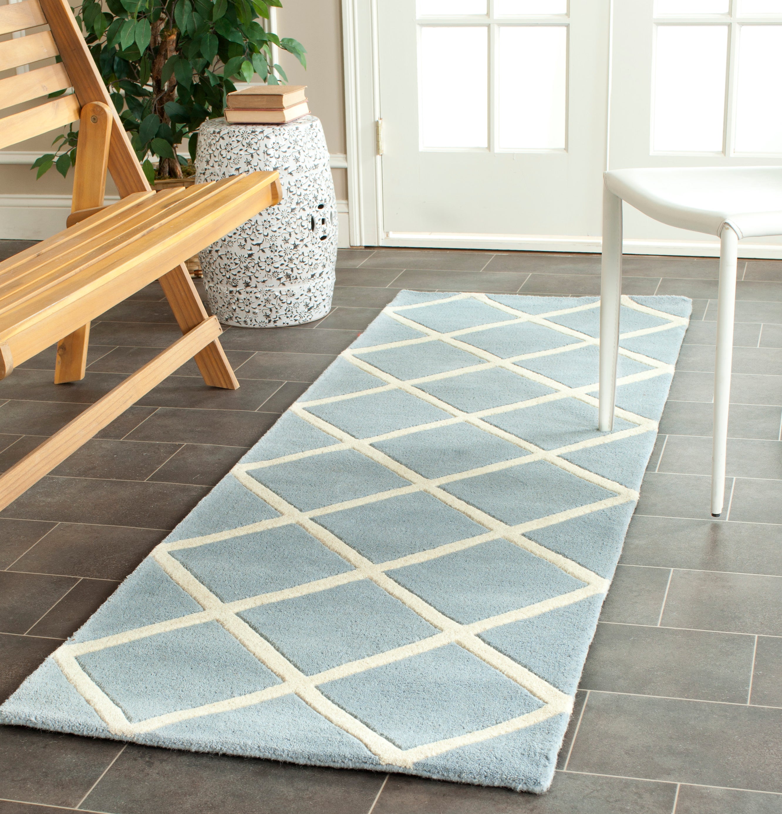 Safavieh Chatham 720 Rug, CHT720 - Blue / Ivory