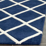 Safavieh Chatham 720 Rug, CHT720 - Dark Blue / Ivory