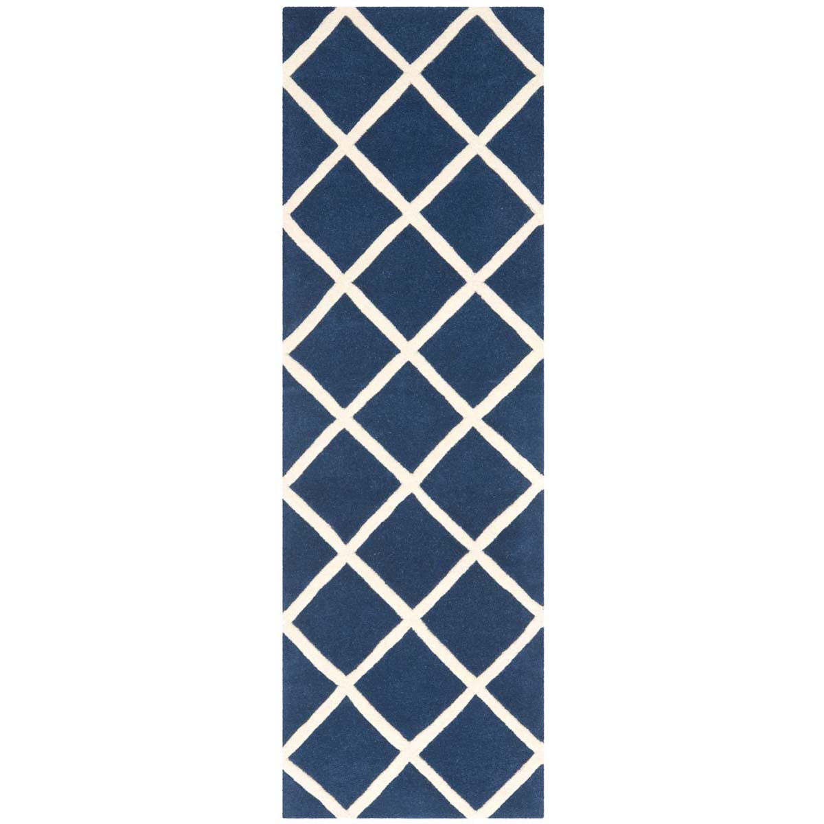 Safavieh Chatham 720 Rug, CHT720 - Dark Blue / Ivory
