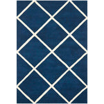 Safavieh Chatham 720 Rug, CHT720 - Dark Blue / Ivory