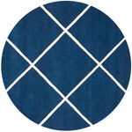 Safavieh Chatham 720 Rug, CHT720 - Dark Blue / Ivory