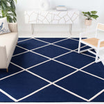 Safavieh Chatham 720 Rug, CHT720 - Dark Blue / Ivory
