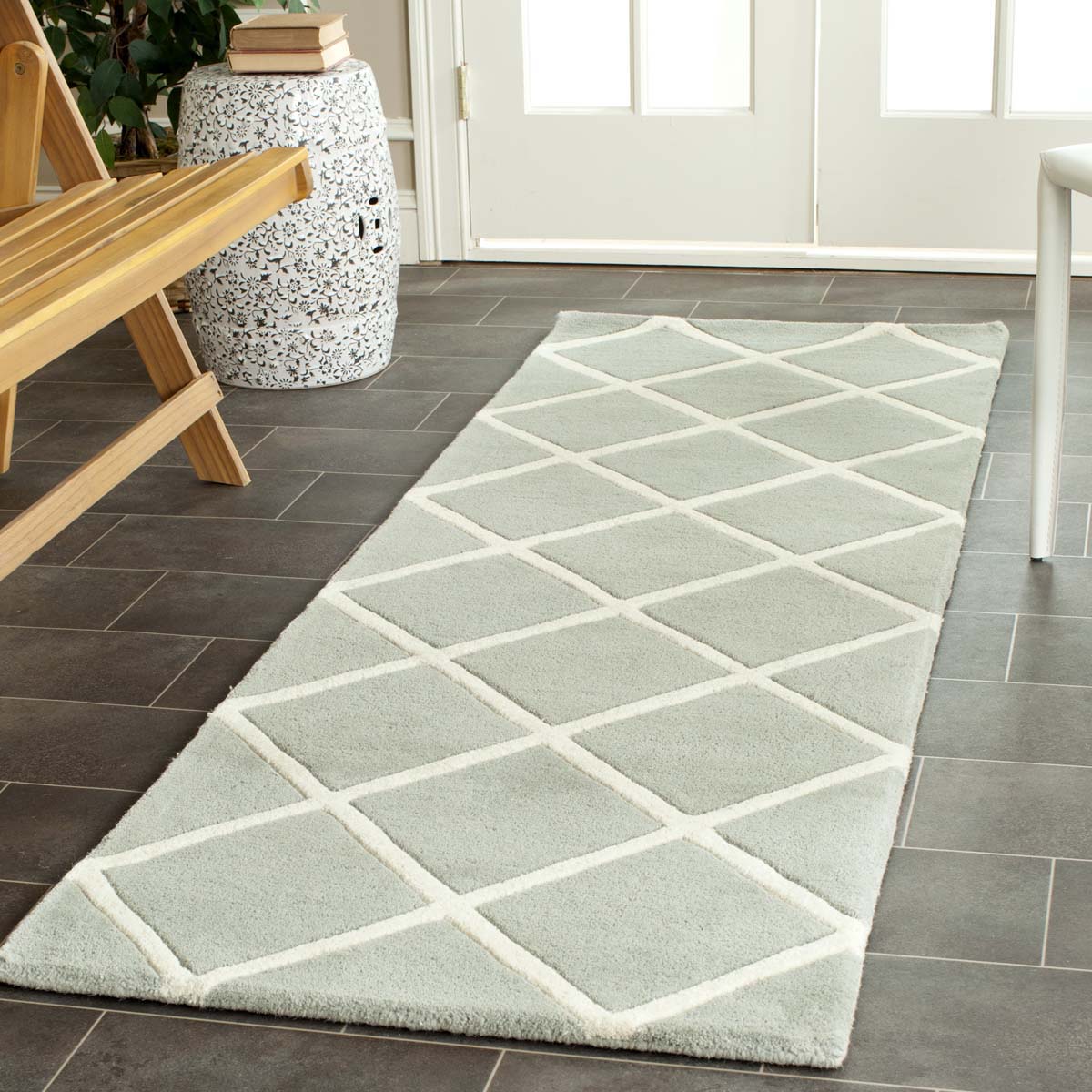 Safavieh Chatham 720 Rug, CHT720 - Grey / Ivory